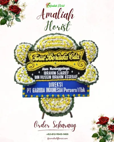Papan Bunga Duka di Sidorame Barat Ii