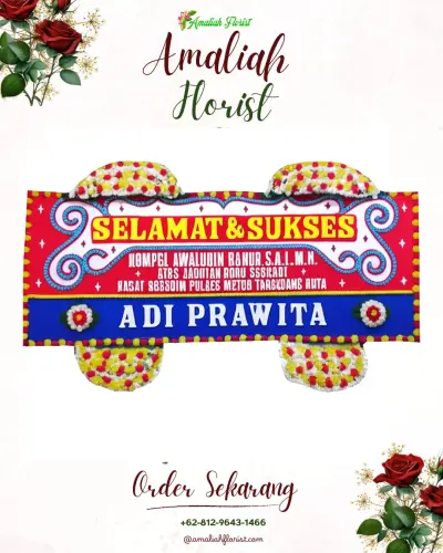 Karangan Bunga Ucapan Selamat di Sidorame Barat Ii
